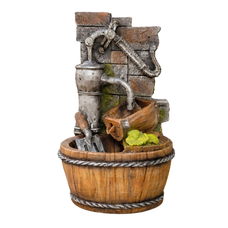 آب نما مدل چاه و بشکه 