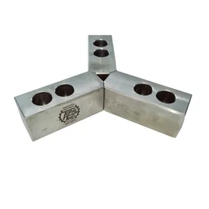 فک نرم سه نظام هیدرولیک توپال تولز مدل 8 اینچ-200میلیمتر  بسته 3 عددی