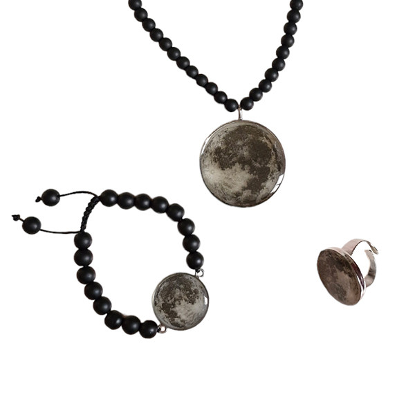 نیم ست دخترانه طرح ماه شبتاب