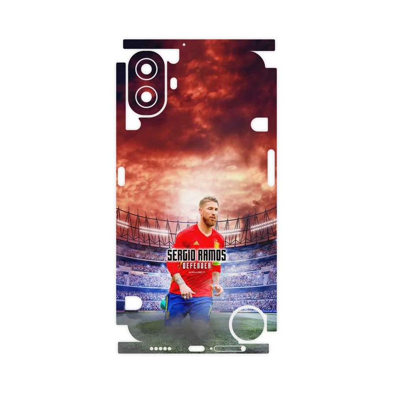 برچسب پوششی ماهوت مدل Sergio Ramos-FullSkin مناسب برای گوشی موبایل ناتینگ CMF Phone 1