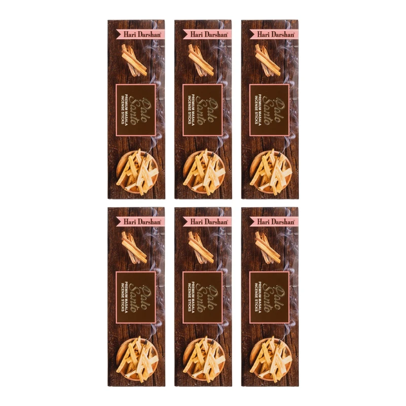 عود هاری دارشان مدل Palo Santo رایحه پالوسانتو 6 بسته 30 عددی
