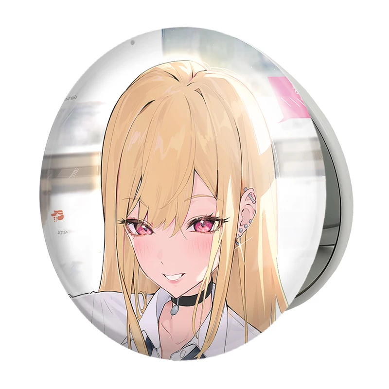 آینه جیبی خندالو طرح کیتاگاوا انیمه مای درس آپ دارلینگ مدل تاشو کد 23889 