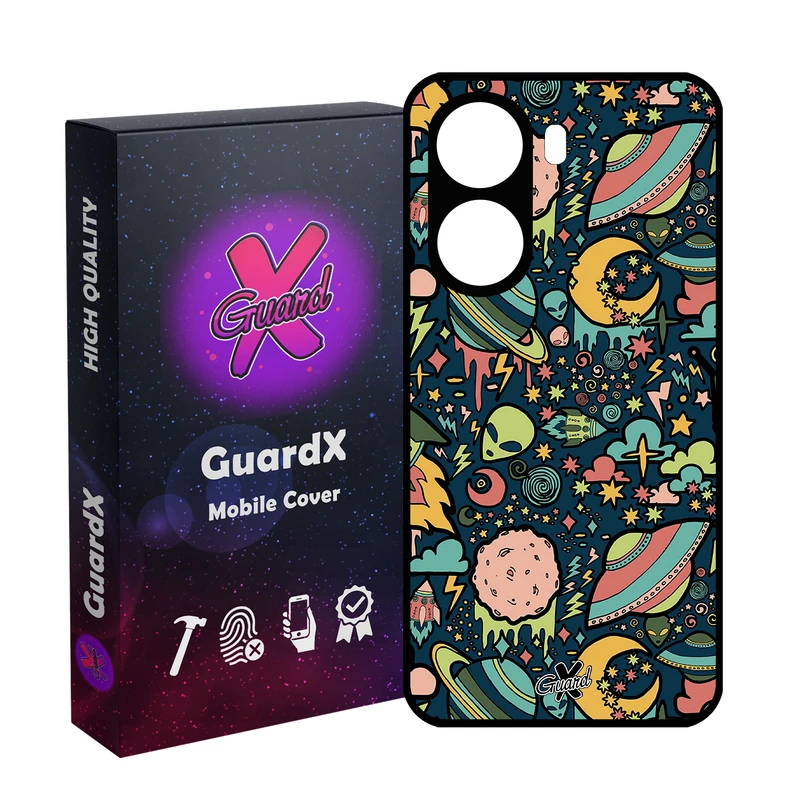 کاور گارد ایکس طرح Galaxy مدل 10191 مناسب برای گوشی موبایل شیائومی Poco X7 Pro