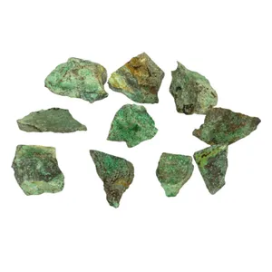 سنگ راف مدل مس فیروزه ای مجموعه 10 عددی