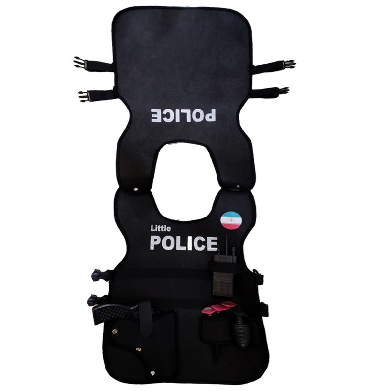 ست ایفای نقش طرح جلیقه مدل پلیس کد tmsh08