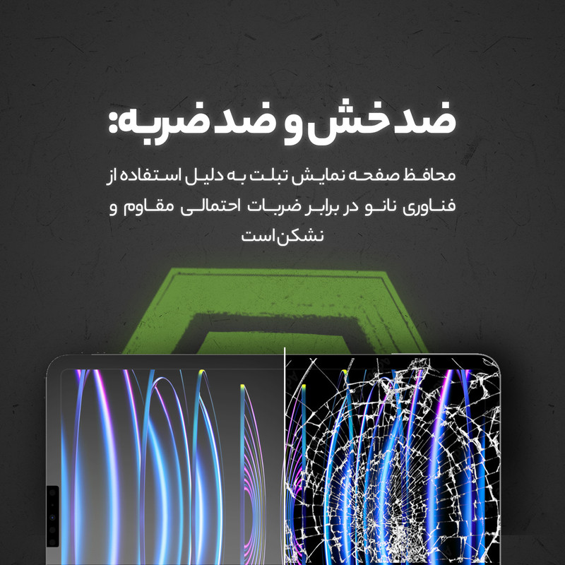 محافظ صفحه نمایش مات مولتی نانو مدل X-S1M مناسب برای تبلت سامسونگ Galaxy Tab A8 10.5