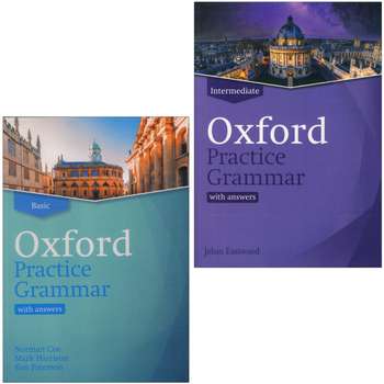 کتاب Oxford Practice Grammar اثر جمعی از نویسندگان انتشارات آکسفورد 2 جلدی