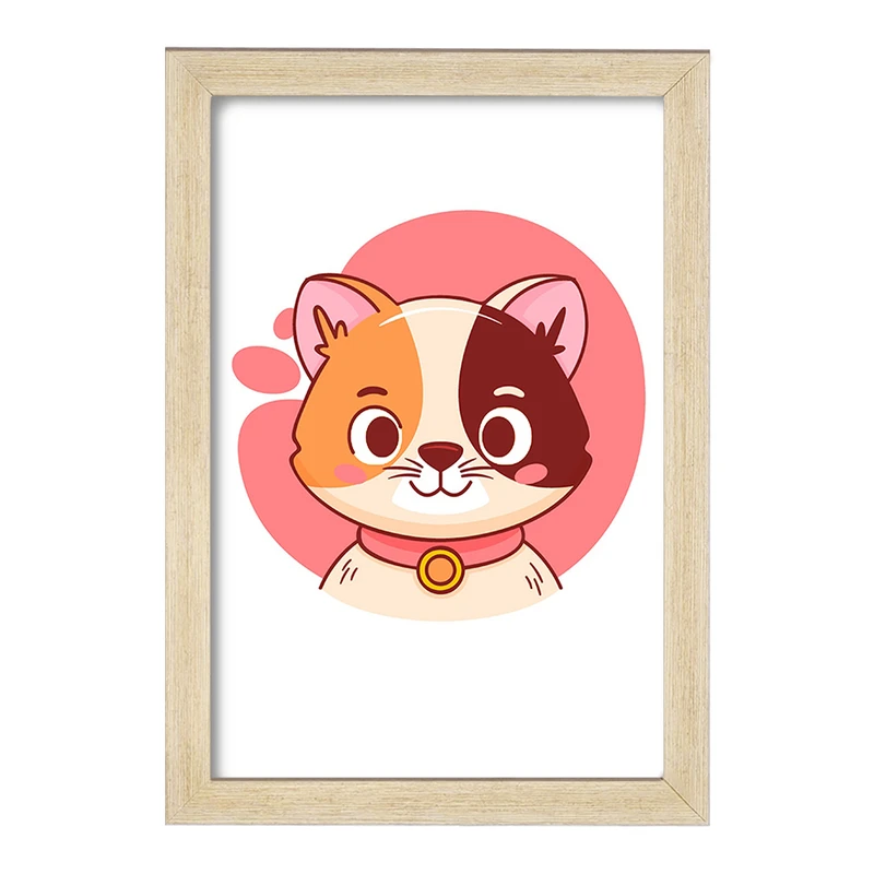 تابلو خندالو مدل گربه حیوانات بامزه کد 37162