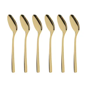 قاشق مربا خوری ناب استیل مدل فلورانس پی وی دی