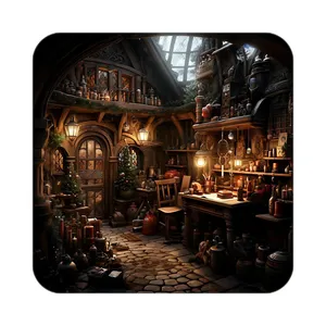 زیر لیوانی کاکتی طرح هری پاتر Harry Potter مدل mp44441