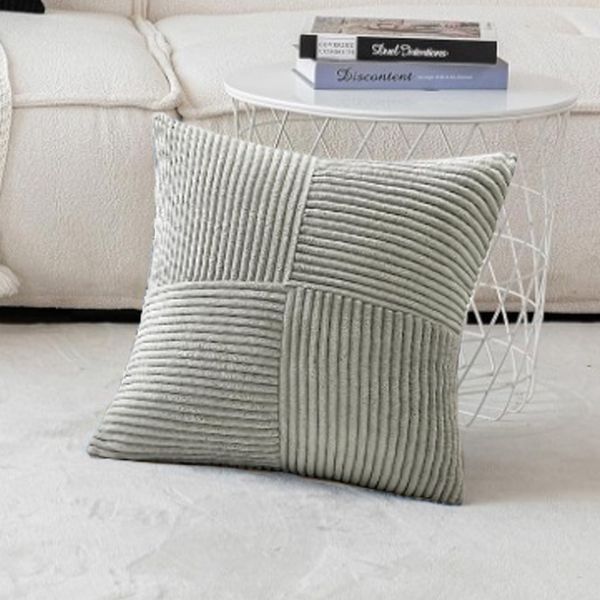 کوسن کالامیر مدل راه راه حوله ای طرح پلاس