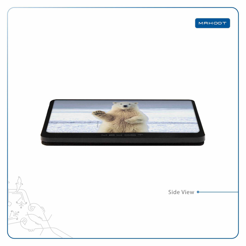 زیر لیوانی ماهوت مدل Polar-bear