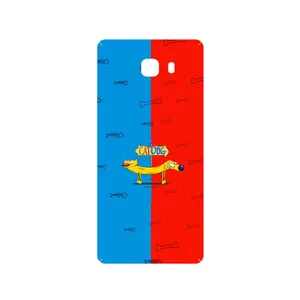 MAHOOT CatDog Cover Sticker for Samsung Galaxy C9 Pro