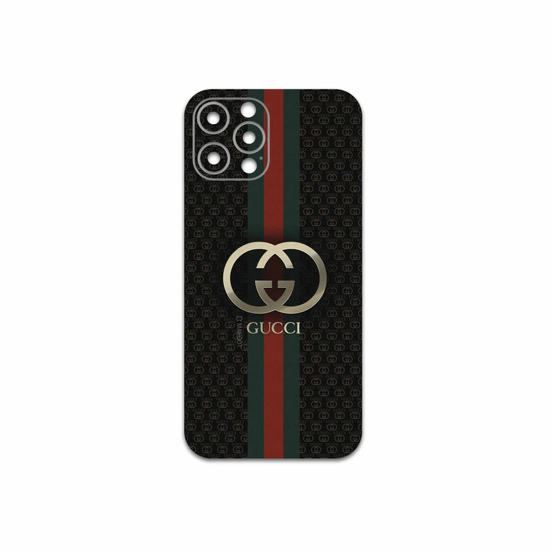 برچسب پوششی ماهوت مدل GUCCI-Logo مناسب برای گوشی موبایل اپل iPhone 12 Pro Max