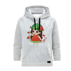 هودی زنانه مدل یلدا مبارک کد B194 رنگ طوسی