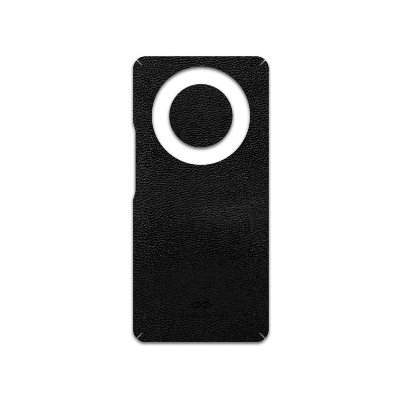 برچسب پوششی ماهوت مدل Black-Leather مناسب برای گوشی موبایل آنر X9a