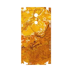 MAHOOT Gold Marble-FullSkin Cover Sticker for LG Q Stylus