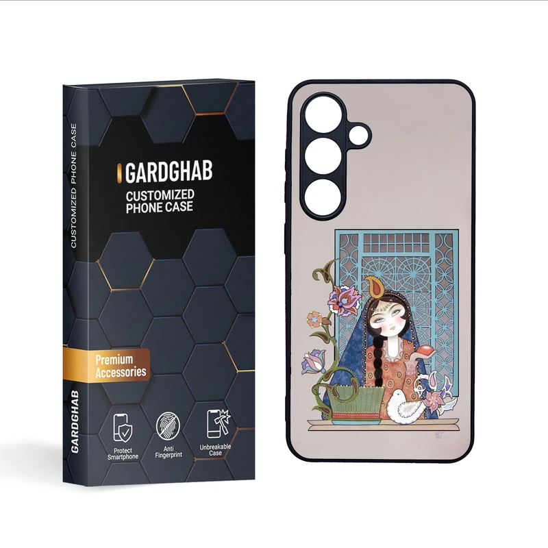 کاور گارد قاب مدل دخترانه مناسب برای گوشی موبایل سامسونگ Galaxy S24