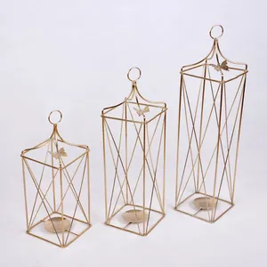 شمعدان مدل پروانه 2022 مجموعه 3 عددی