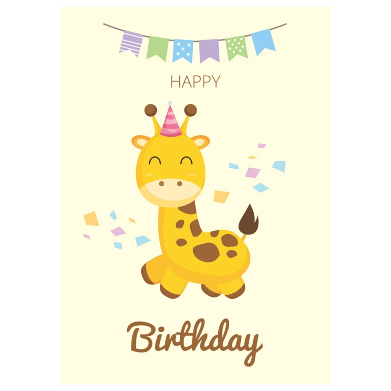 کارت پستال مدل Happy birthday کد 39