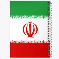 دفتر مشق 50 برگ خندالو مدل پرچم ایران کد 20522