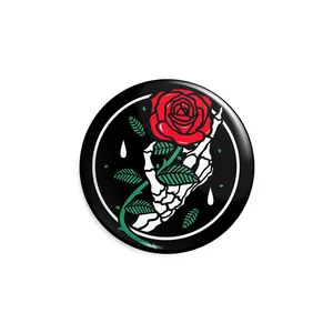  MASA DESIGN Pixel skull flower