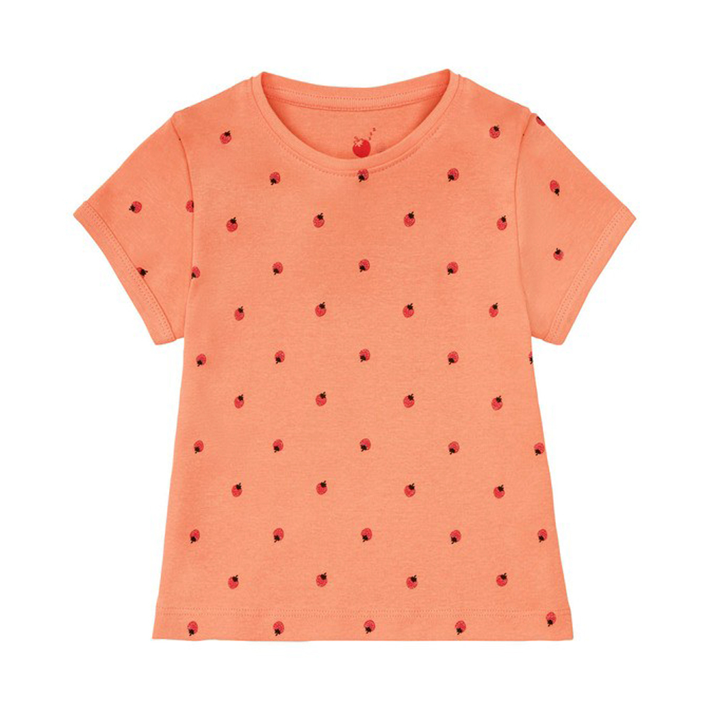 ست تی شرت و شلوارک دخترانه لوپیلو مدل توت فرنگی AT202