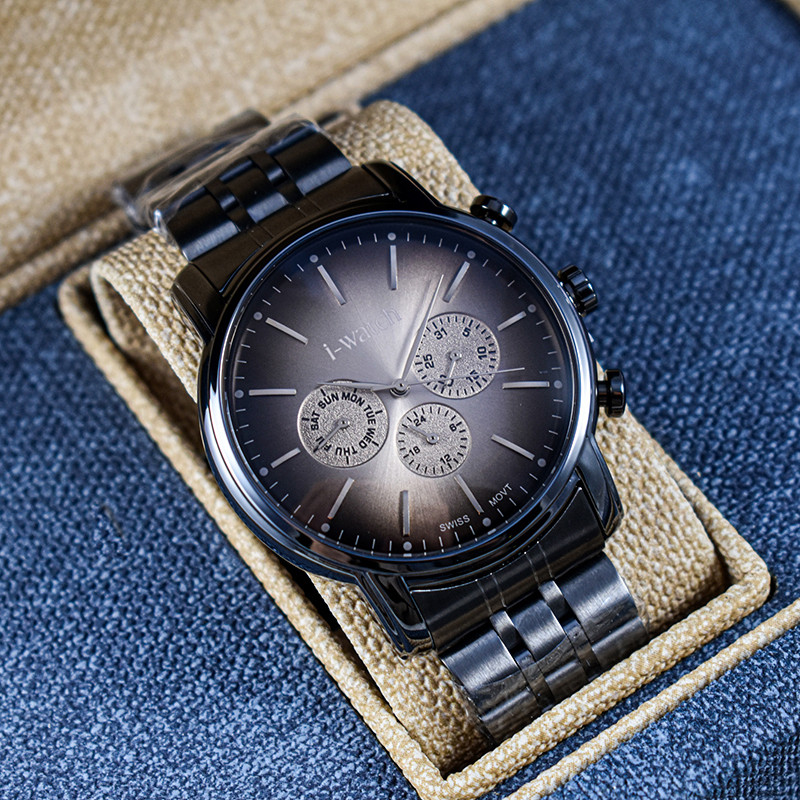 ساعت مچی عقربه‌ای مردانه کوارتز کورنوگراف آی واتچ مدل 190191M