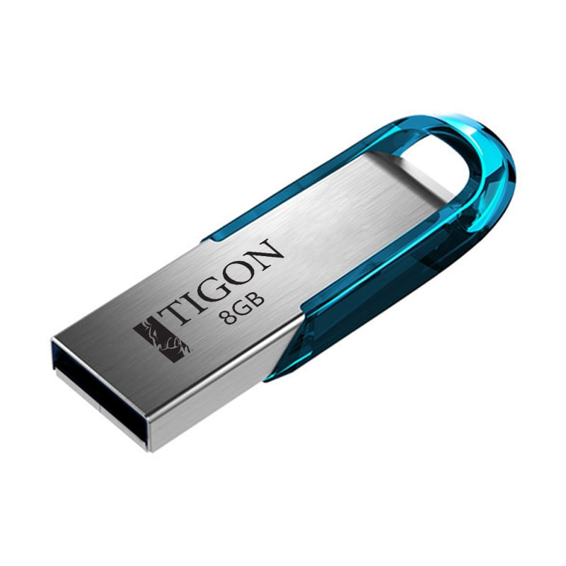 فلش مموری تایگون مدل Duo ظرفیت هشت گیگابایت با رابط USB 2.0