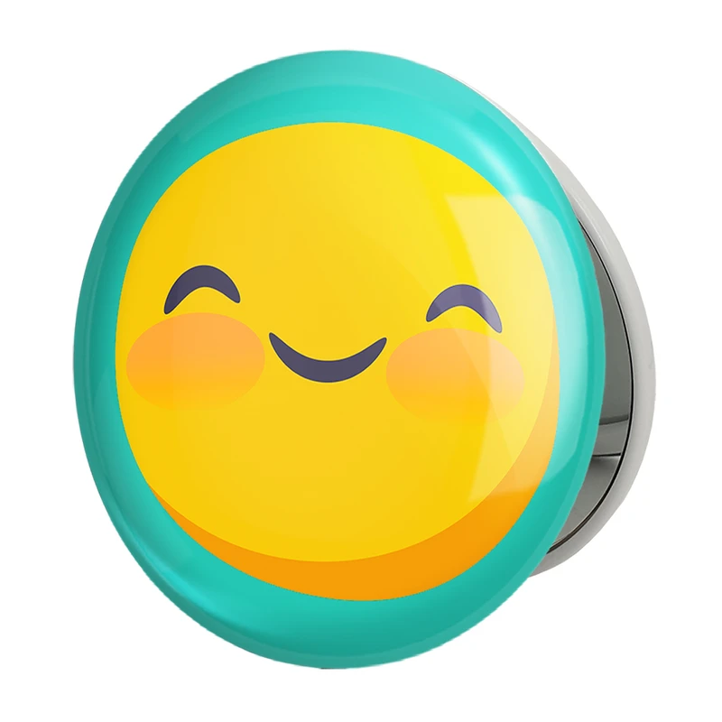 آینه جیبی خندالو طرح ایموجی Emoji مدل تاشو کد 2997 