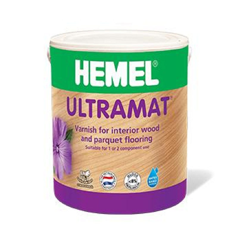 روغن چوب همل مدل ultra mat حجم 2.5 لیتر