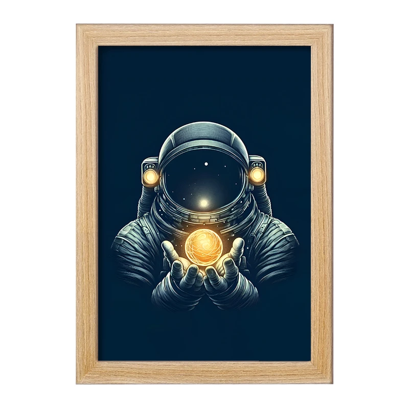 تابلو خندالو مدل فضانورد کد F9285