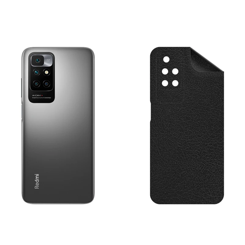 برچسب پوششی بستور طرح چرم مدل GB1-1 مناسب برای گوشی موبایل شیائومی Redmi 10