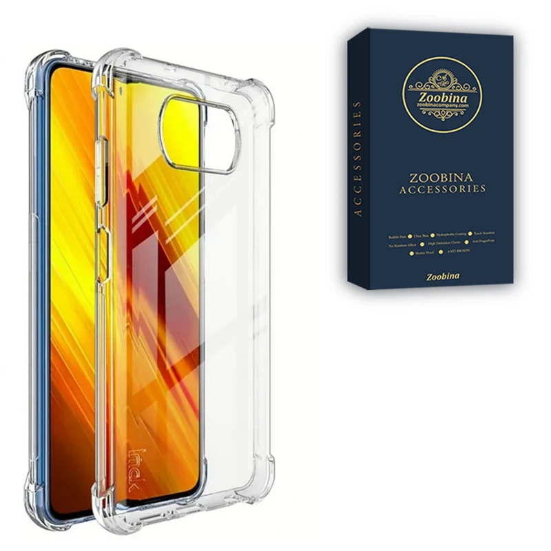 کاور زوبینا مدل Anti Shock مناسب برای گوشی موبایل شیائومی Poco X3 / X3 Pro / X3 NFC