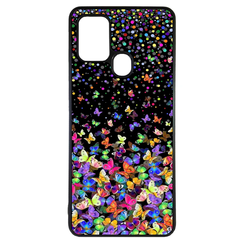 کاور طرح پروانه کد 1146 مناسب برای گوشی موبایل سامسونگ galaxy a21s