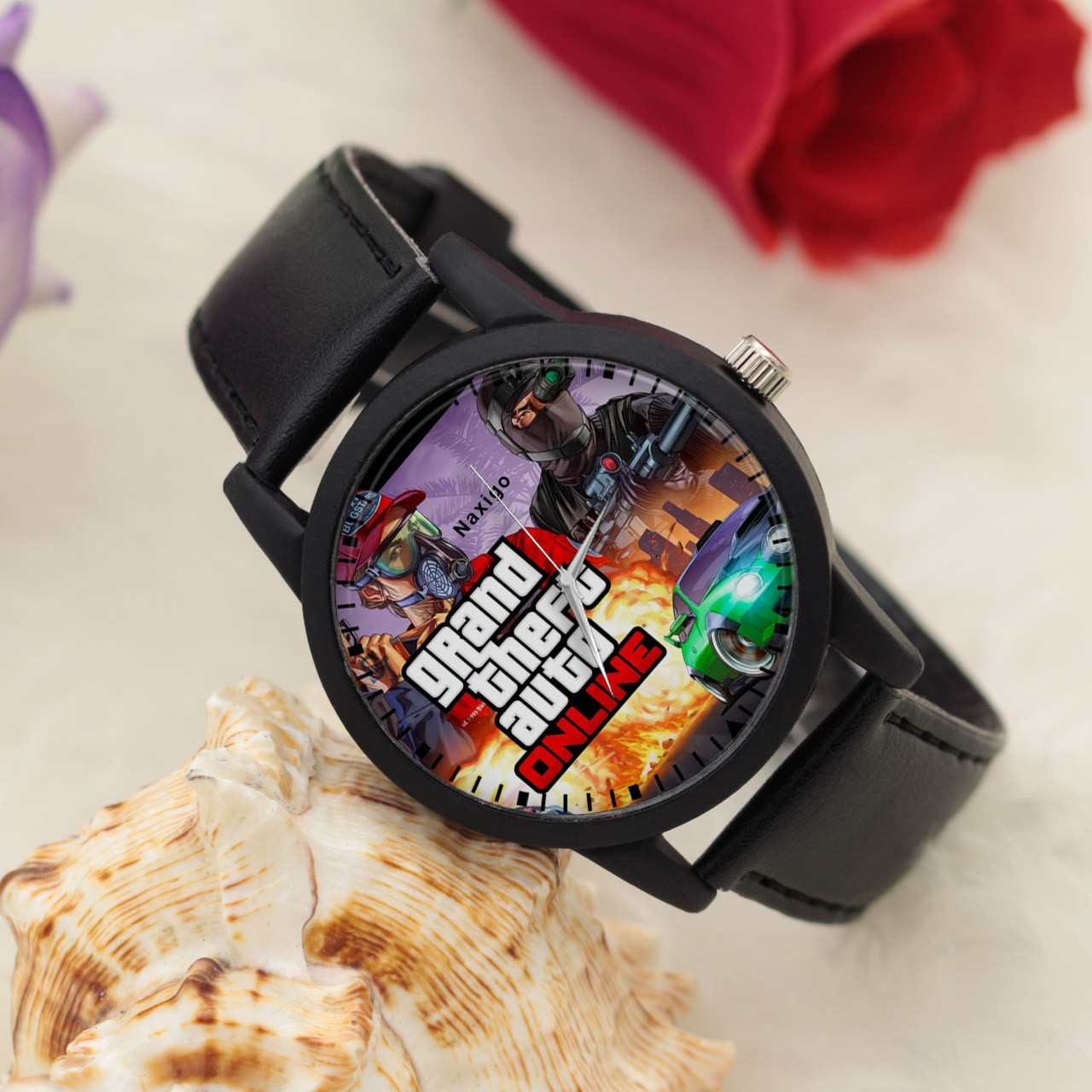 ساعت مچی عقربه ای ناکسیگو مدل جی تی ای کد LF6766 ساعت مچی عقربه ای ناکسیگو مدل جی تی ای کد LF6766