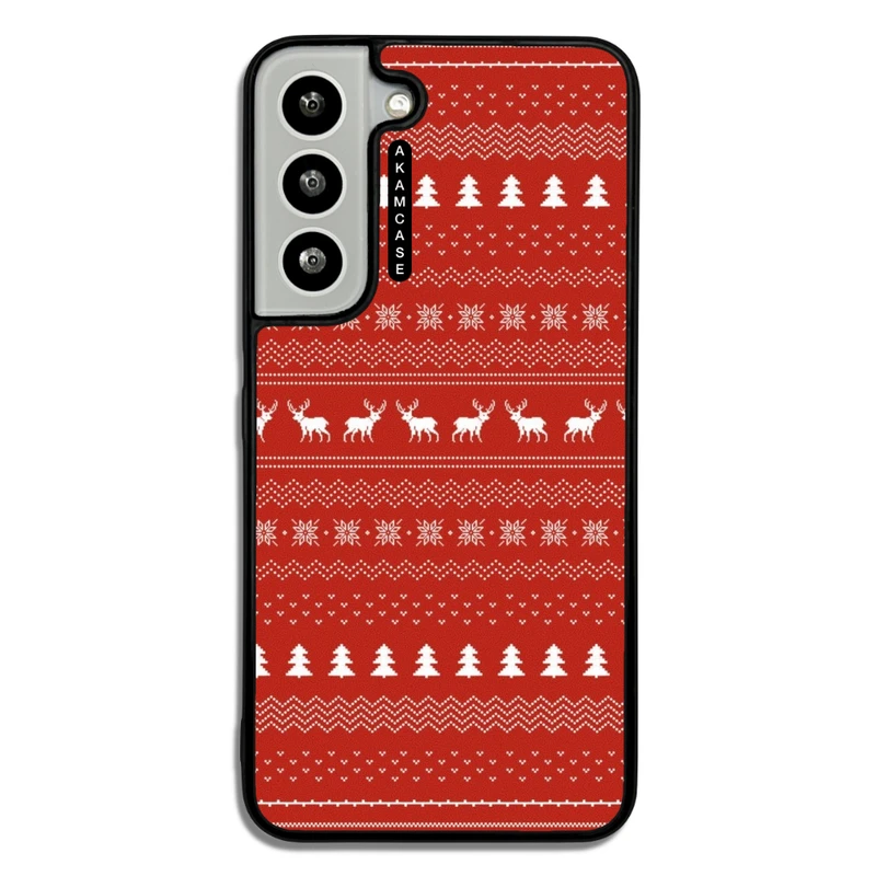 کاور آکام مدل AMC-WSGS22-CHRISTMAS-14 مناسب برای گوشی موبایل سامسونگ Galaxy S22