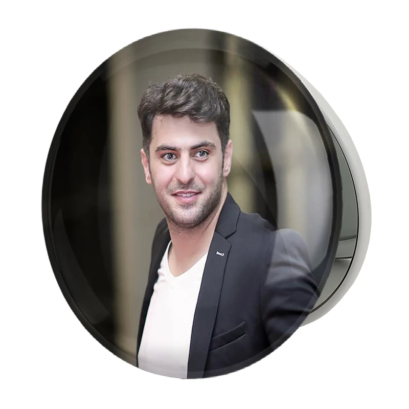 آینه جیبی خندالو طرح علی ضیا مدل تاشو کد 6390 