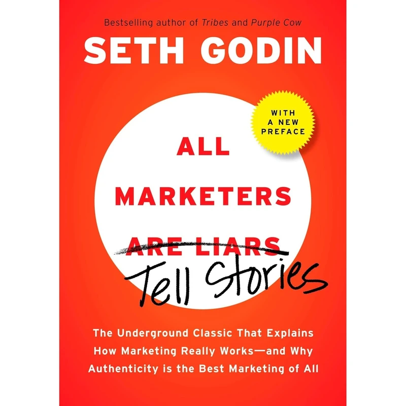 کتاب All Marketers are Liars اثر Seth Godin انتشارات Portfolio