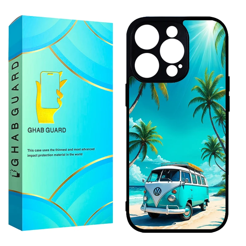 کاور قاب گارد طرح ماشین مدل GCHP14P مناسب برای گوشی موبایل اپل iPhone 14 Pro