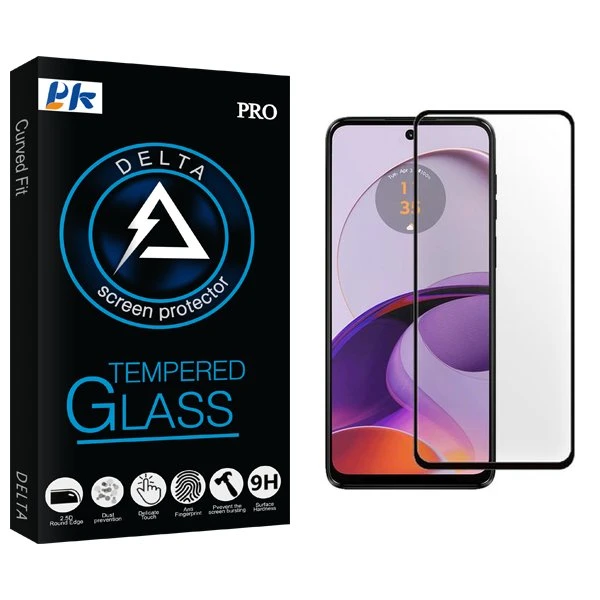 محافظ صفحه نمایش شیشه ای پی کی مدل Delta مناسب برای گوشی موبایل موتورولا Moto G14