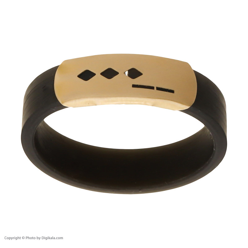 انگشتر طلا 18 عیار مردانه مایا ماهک مدل SR0541