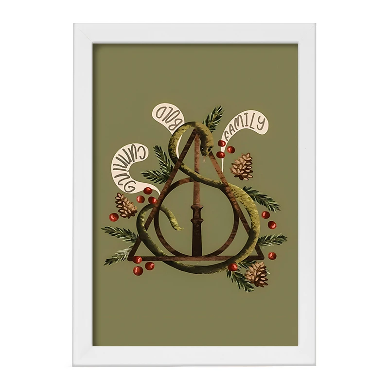 تابلو خندالو مدل اسلیترین هری پاتر کد F8625