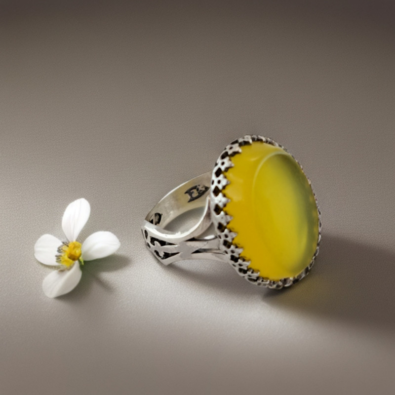 انگشتر نقره مردانه ملک زیور مدل شرف شمس کد 3121 انگشتر نقره مردانه ملک زیور مدل شرف شمس کد 3121