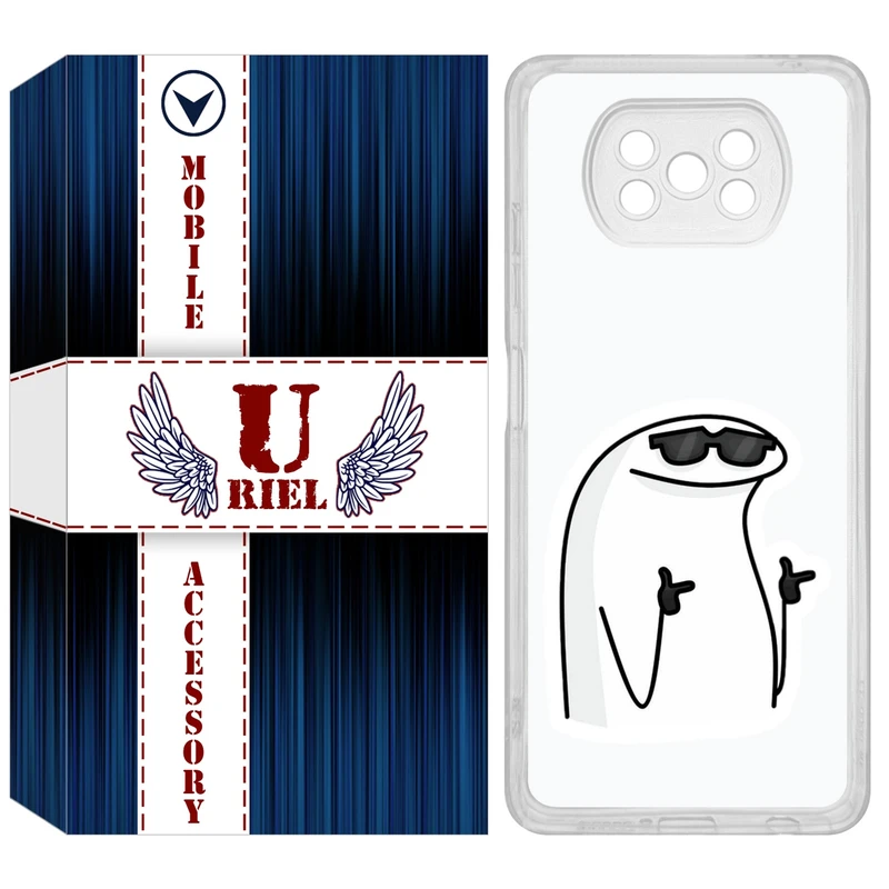 کاور یوریل مدل Clear کد 78 طرح آفکورس مناسب برای گوشی موبایل شیائومی Poco X3 / X3 Pro / X3 NFC