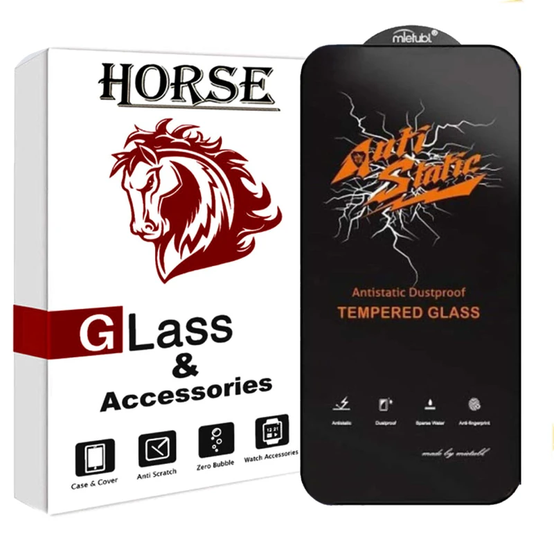 محافظ صفحه نمایش انتی استاتیک هورس مدل ANTIDUSTH مناسب برای گوشی موبایل اپل iPhone 14 Pro Max