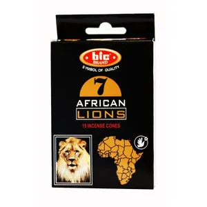 عود بیک مدل African Lions بسته 15 عددی