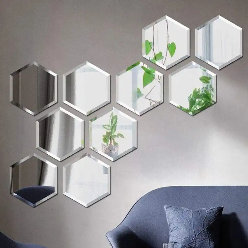 آینه مدل شش ضلعی