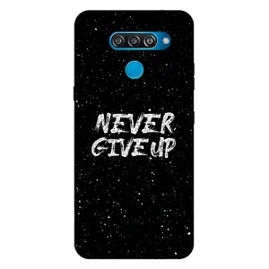 Megafone Never give up 1871 Cover For LG Q60
