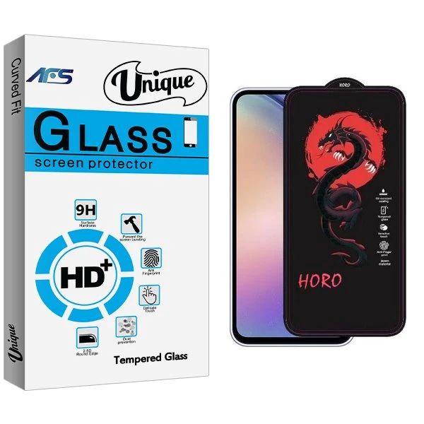 محافظ صفحه نمایش ای اف اس مدل Unique Horo مناسب برای گوشی موبایل سامسونگ galaxy a54